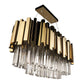 Modern Chandelier Golden Metal + Cristal Chandelier 6737