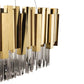 Modern Chandelier Golden Metal + Cristal Chandelier 6737