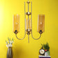 Gold Metal Hanging Light - JSMD-703-3lp - Included Bulb