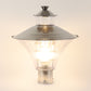 Silver Metal Outdoor Wall Light - 706 - Included Bulb