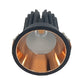 707-25w-Black+Rose Gold Colored Reflector Cob Downlight