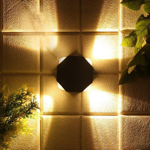 ELIANTE Hazzy Aluminium Outdoor Wall Light Grey for Living Room, Bedroom, Dining Room, Kitchen | by Jainsons Lights