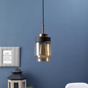 ELIANTE Golden Glass Hanging Lights for Home, Office, Bedroom, Drawing Room & Lobby- Without BULB-GH-5013-HB | by Jainsons Lights