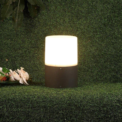 ELIANTE Grey Aluminium Base Frost Acrylic Shade Gate Light - 1066 - Without Bulb | by Jainsons Lights