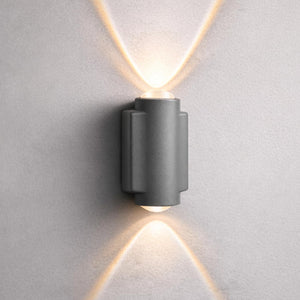Eliante Up-Down Outdoor Wall Light – Grey (42473-1-3W-WW-GREY)