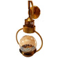 ELIANTE by Jainson Lights | Metal Gold Base Wall Light | Smoke-Gold Glass Shade | Inbult LED - Warm White | CC-B281-1