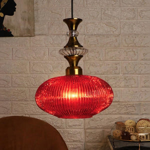 ELIANTE Povque Iron Hanging Light Vintage Decorate Hanging Lamp for Farmhouse Living Room Bedroom Corridor | by Jainsons