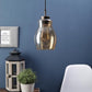 Golden Glass Hanging Lights for Home, Office, Bedroom, Drawing Room & Lobby- Without Bulb-DHOLOK-HL | by Jainsons Lights