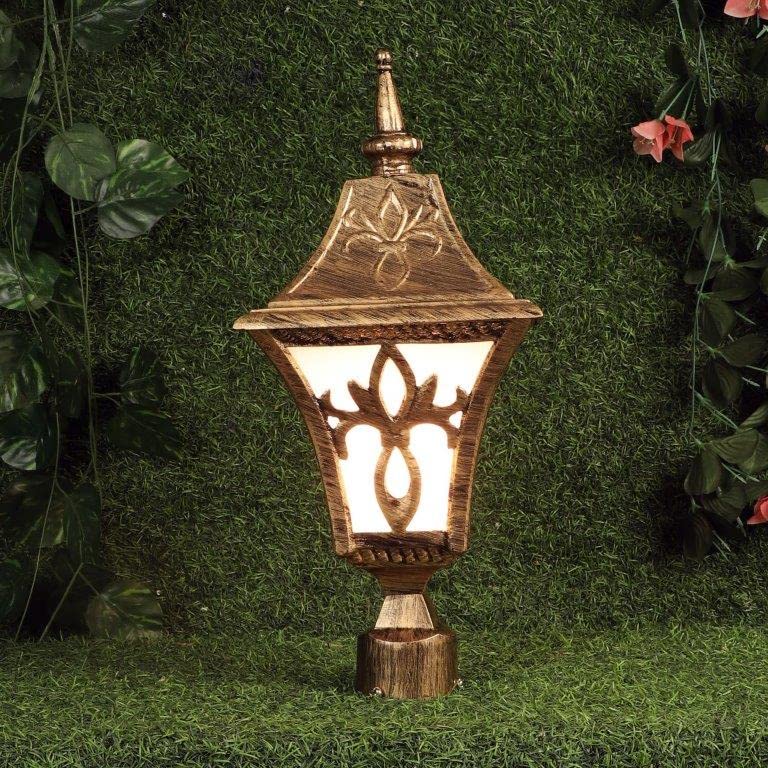ELIANTE Aluminium Gate Light Antique Gold for Living Room, Bedroom, Dining Room, Kitchen |