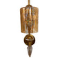 ELIANTE by Jainson Lights | Glass Gold Base Wall Light | Gold Glass Shade | Inbult Led - 3in1 - Warm/Neutral/White | CC-A192/1