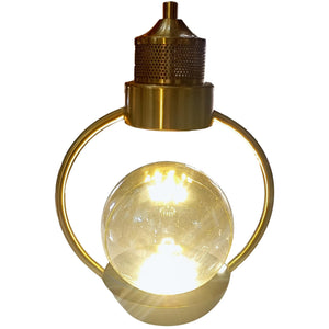 ELIANTE by Jainson Lights | Metal Gold Base Wall Light | Smoke-Gold Glass Shade | Inbult LED - Warm White | CC-B281-1