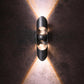 Eliante Up-Down Outdoor Wall Light – Black, 2-Way (42458-7W-WW-BLACK)