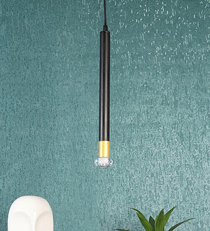 ELIANTE Black Iron Hanging Light - 721-1LP-7W