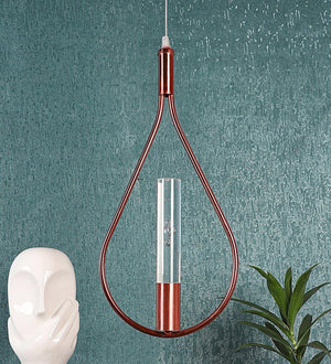 ELIANTE Rose Gold Iron Hanging Light - 722-1LP-7W