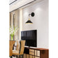 7235/1-Black Modern Wall Light