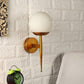 Dorada Gold Metal Wall Light  7301-1W-CFL-HALO