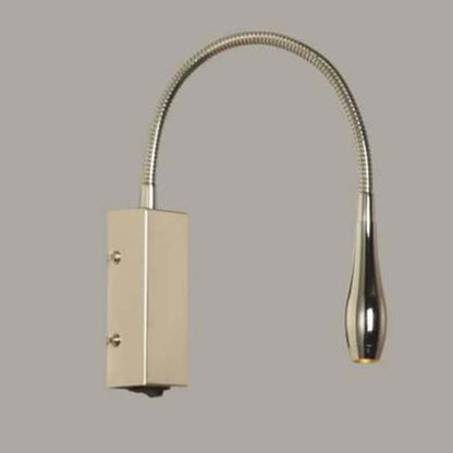 7666-1CH Flexible Gooseneck Wall light