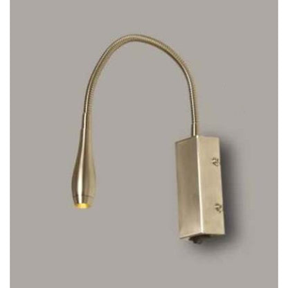 7666-1SN Flexible Gooseneck Wall light
