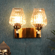 ELIANTE Antique Gold Iron Wall Light - 7770-2W