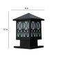 ELIANTE black Iron Gate Light - B22 holder - 7778-GL- without Bulb