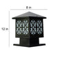 ELIANTE black Iron Gate Light - B22 holder - 7780-GL- without Bulb