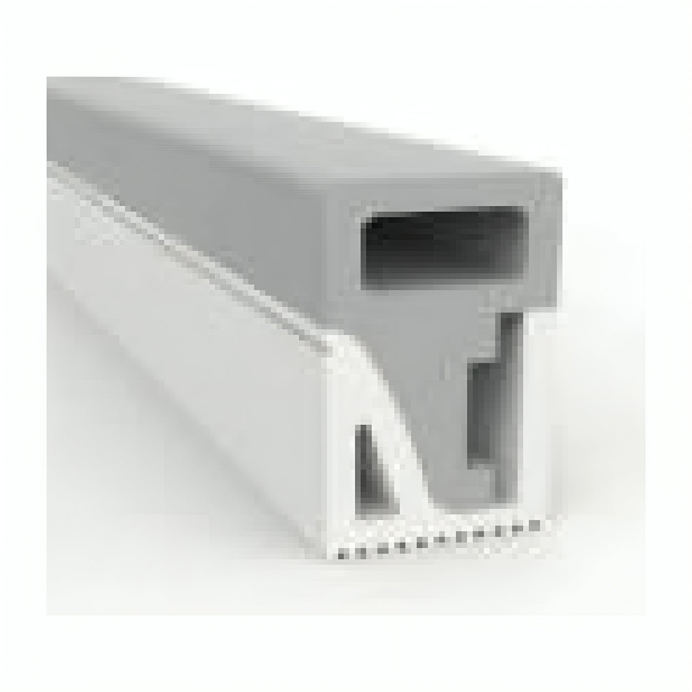 JS-LL LT-1220 Side View Flexible Silicon Linear Profile For Strip