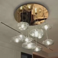 Stellar Blaze Duplex Chandelier – Luxury Meteor-Inspired Lighting for Duplex & Atriums
