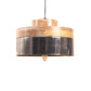 Natural Wooden Wood Hanging Lights - 8002 - Included Bulb