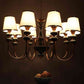 Lynera Antique Gold Iron Chandelier  | E27 holder | Included Bulb | Eliante by Jainsons Lights