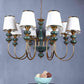 Lynera Antique Gold Iron Chandelier  | E27 holder | Included Bulb | Eliante by Jainsons Lights
