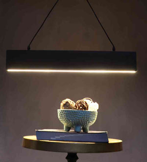 Liona Brown Wood Hanging Light  | Inbuilt LED |  | Eliante by Jainsons Lights