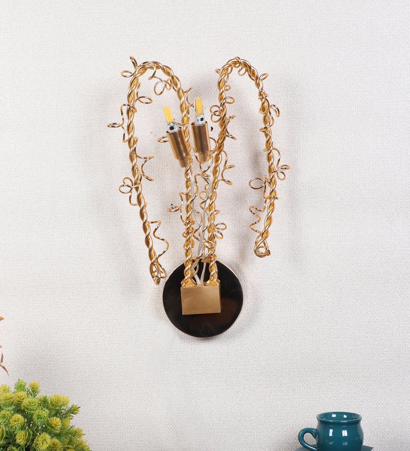 Eliante by Jainsons Lights-Double Wall Light-8013-2W-G9 Holder