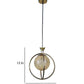 Luxence Gold Iron Hanging Light  | E27 holder | Included Bulb | Eliante by Jainsons Lights