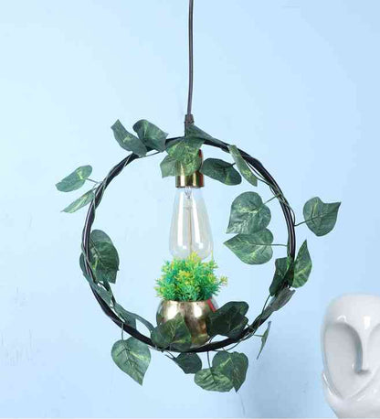 Vivara Black Iron Hanging Light  | E27 holder | Included Bulb | Eliante by Jainsons Lights