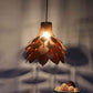 Orisca Brown Wood Hanging Light  | E27 holder | Included Bulb | Eliante by Jainsons Lights