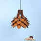 Orisca Brown Wood Hanging Light  | E27 holder | Included Bulb | Eliante by Jainsons Lights