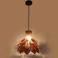 Orisca Brown Wood Hanging Light  | E27 holder | Included Bulb | Eliante by Jainsons Lights