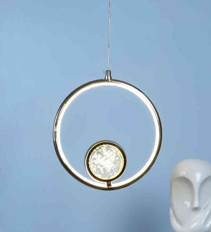 Elyse Gold Iron Hanging Light  | Inbuilt LED |  | Eliante by Jainsons Lights