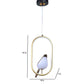 Parva Gold Iron Hanging Light  | Inbuilt LED |  | Eliante by Jainsons Lights