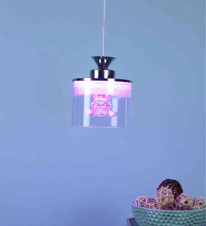 Florea Chrome Iron Hanging Light  | Inbuilt LED |  | Eliante by Jainsons Lights