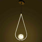 Solara Gold Iron Hanging Light  | Inbuilt LED |  | Eliante by Jainsons Lights