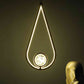 Solara Gold Iron Hanging Light  | Inbuilt LED |  | Eliante by Jainsons Lights