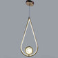Solara Gold Iron Hanging Light  | Inbuilt LED |  | Eliante by Jainsons Lights