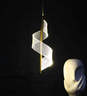 Uvara Gold Iron Hanging Light  | Inbuilt LED |  | Eliante by Jainsons Lights