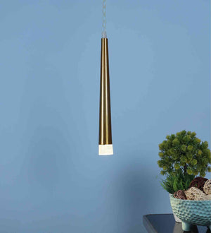 Soraya Gold Iron Hanging Light  | Inbuilt LED |  | Eliante by Jainsons Lights