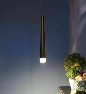 Soraya Gold Iron Hanging Light  | Inbuilt LED |  | Eliante by Jainsons Lights