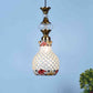 Zaryon Gold Iron Hanging Light  | E27 holder | Included Bulb | Eliante by Jainsons Lights
