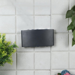 ELIANTE Deceptive Grey Aluminium Outdoor Wall Light by Jainsons Lights | by Jainsons Lights
