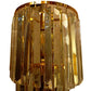 ELIANTE by Jainson Lights | Metal Gold Base Wall Light | Clear Cristal Shade | E-27 Holder | Without Bulb | CC-8316