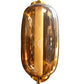 ELIANTE by Jainson Lights | Metal Gold Base Wall Light | Amber Glass Shade | Inbult LED - Warm White | CC-led-wl